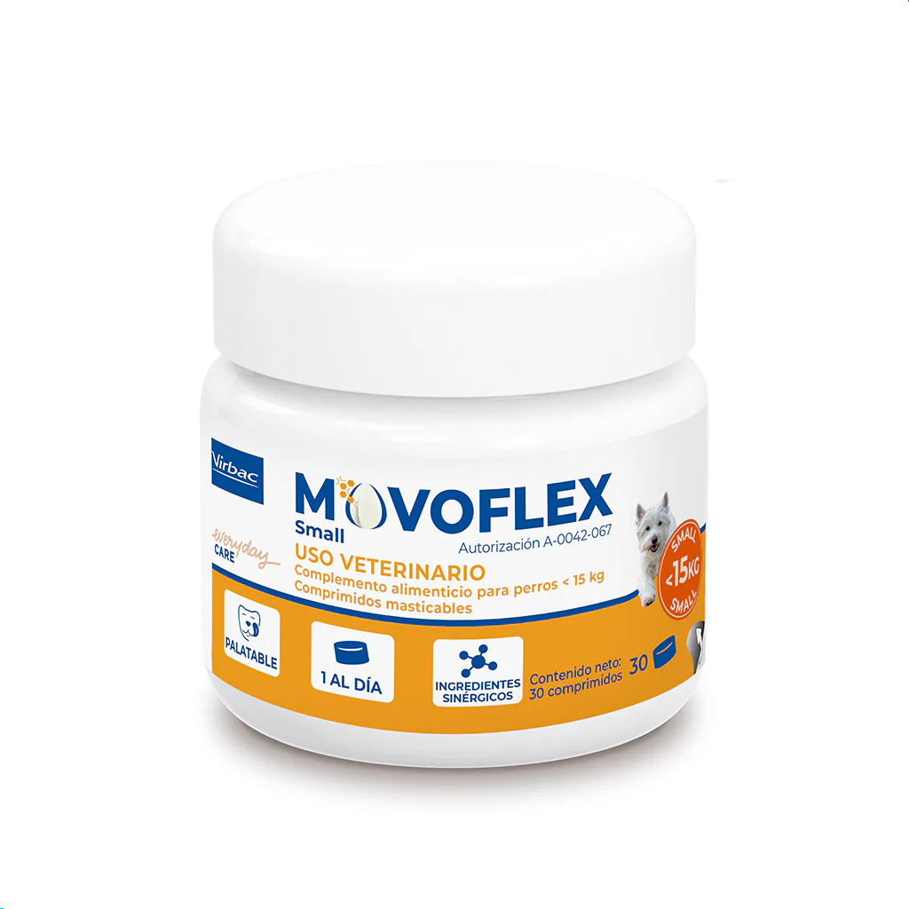 Movoflex S 30 Comprimidos Masticables ( Articulaciones ) perros hasta 15 kg